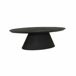 Tower Living Premana Salontafel zwart ovaal 135 cm Clearance