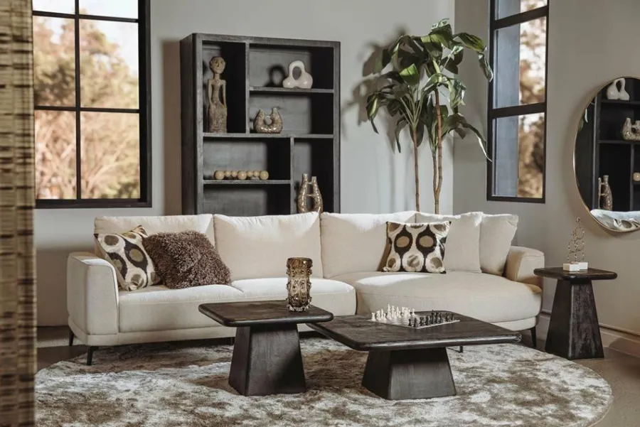 Tower Living Prescot 2 5-AL + Chaise R - Sahara 120 beige