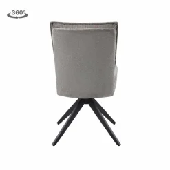 Tower Living Rosora Stoel - HZ6068-04 beige (draaibaar) Clearance