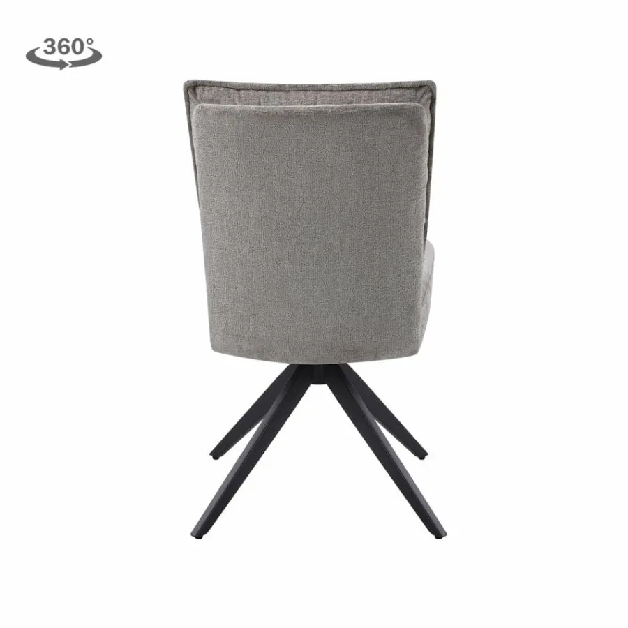 Tower Living Rosora Stoel - HZ6068-04 beige (draaibaar) Clearance