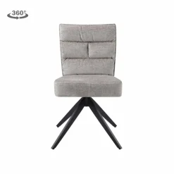Tower Living Rosora Stoel - HZ6068-04 beige (draaibaar) Clearance