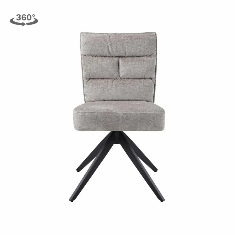 Tower Living Rosora Stoel - HZ6068-04 beige (draaibaar) Clearance