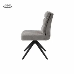 Tower Living Rosora Stoel - HZ6068-04 beige (draaibaar) Clearance