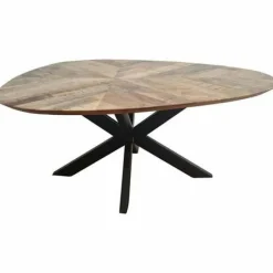 Tower Living Salontafel Pianella eivormig - 130x80 – naturel Sale