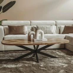 Tower Living Salontafel Silvi 130 cm - Naturel Sale