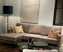 Tower Living Showroommodel - Bank Derby 2,5 zits met chaise longue links / rechts Discount