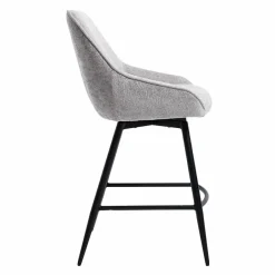 Tower Living Trino Barstoel - fabric Trenza 08 oyster (draaibaar) Online