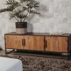 Tower Living Tv meubel Felino Teak 3 deurs