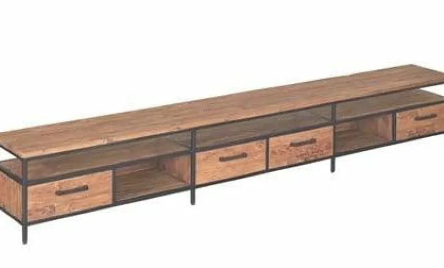 Tower Living TV meubel Livorno Teak - diverse maten Best