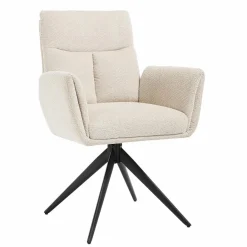 Tower Living Varzo Armstoel - Toro 25 cream (draaibaar) Sale