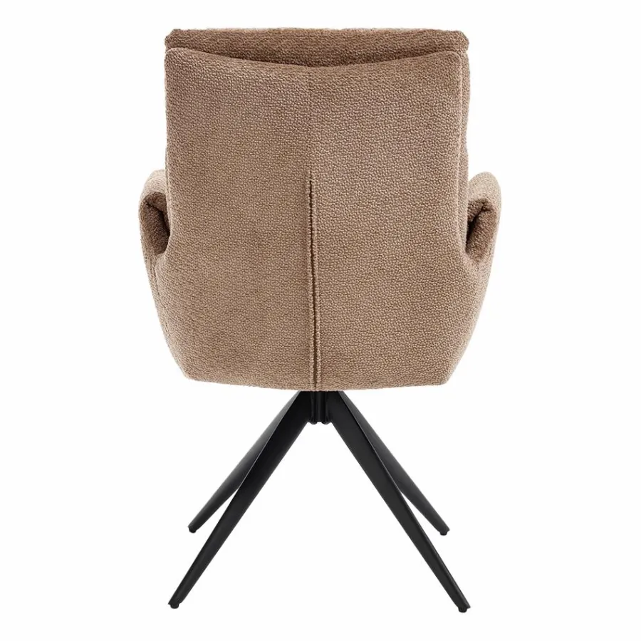 Tower Living Varzo Armstoel - Toro 45 mocca (draaibaar) Best