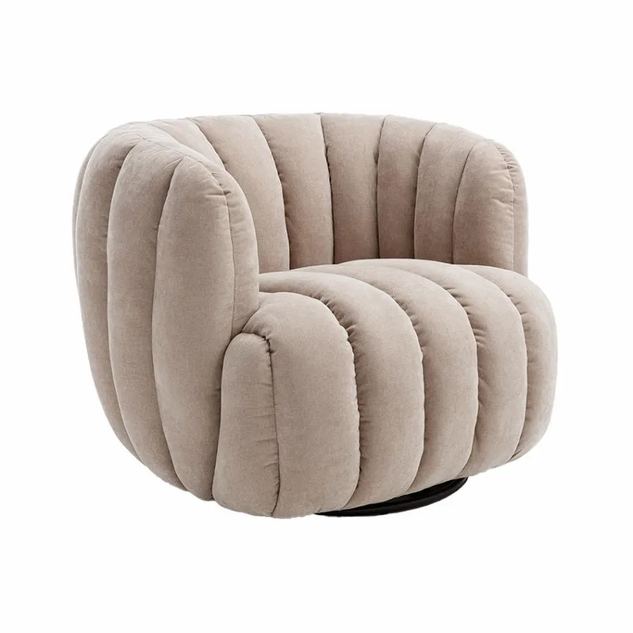 Tower Living Verdi Fauteuil- Maloy 31 beige (draaibaar) Best