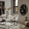 Tower Living Vigo Bijzettafel glas gebroken wit 45 cm Clearance