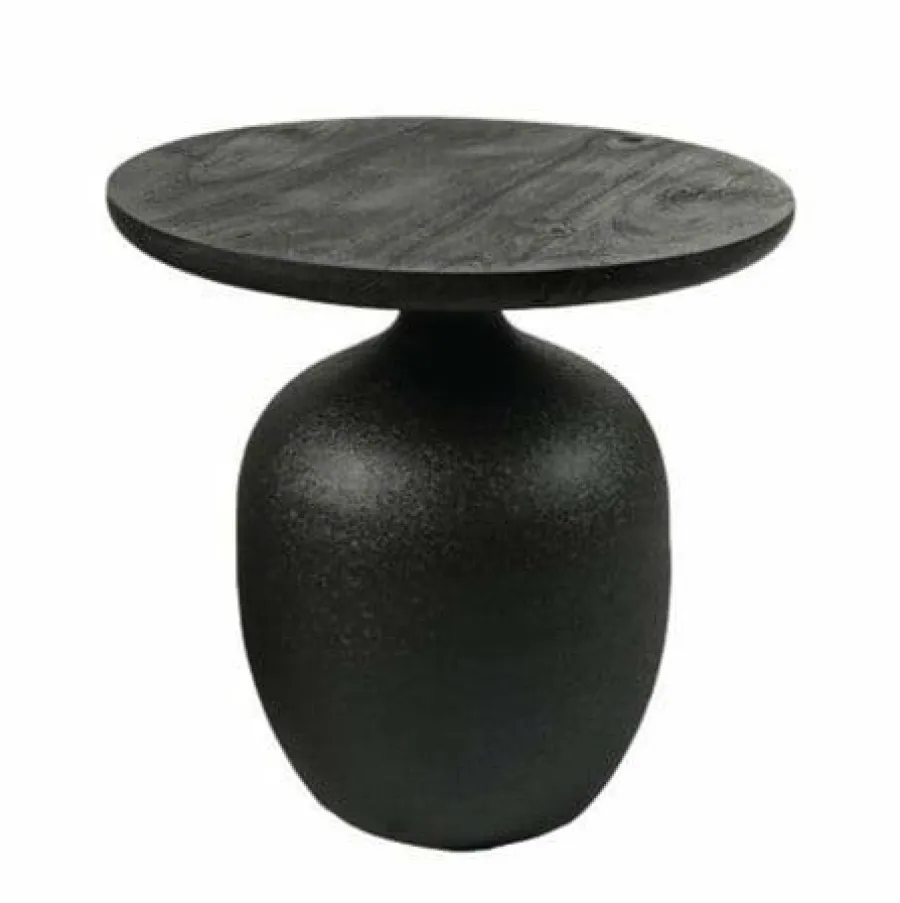 Tower Living Vigo Bijzettafel zwart 45 cm Best