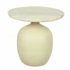 Tower Living Vigo Bijzettafel gebroken wit 45 cm New