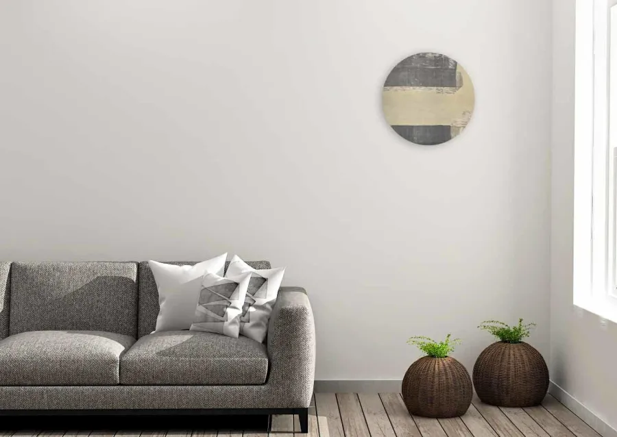 Wandkraft Art Crafts 006 - rond schilderij Hot