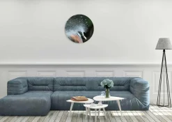 Wandkraft Bright Wings 004 - rond, vierkant of rechthoekig Best