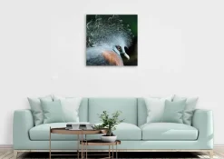 Wandkraft Bright Wings 004 - rond, vierkant of rechthoekig Best