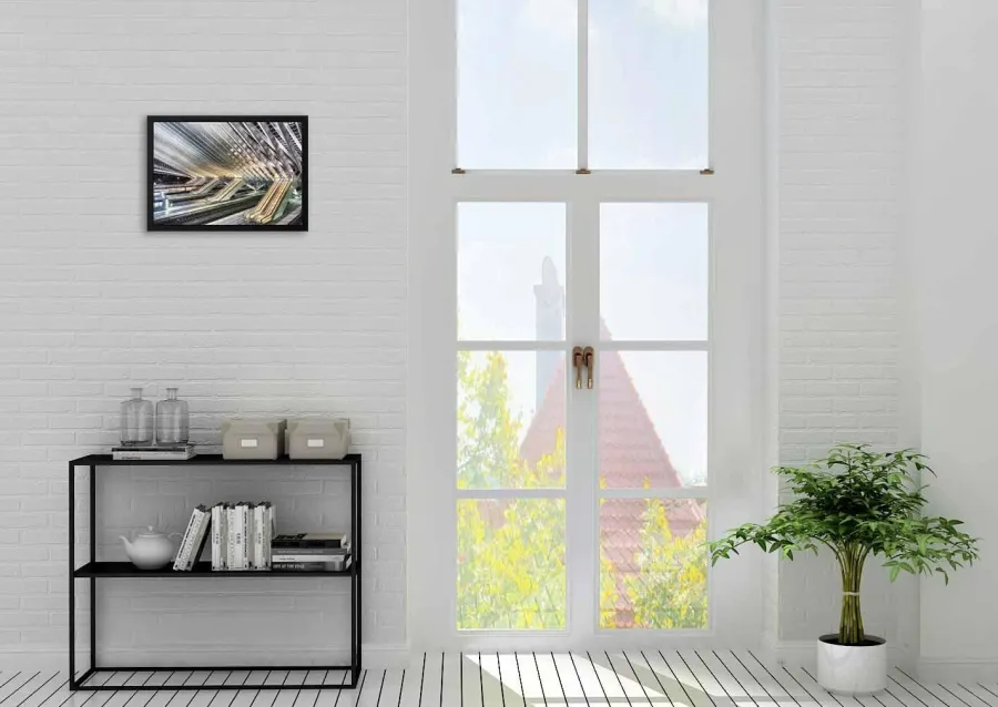 Wandkraft Cinq Escaliers Mecaniques Hot