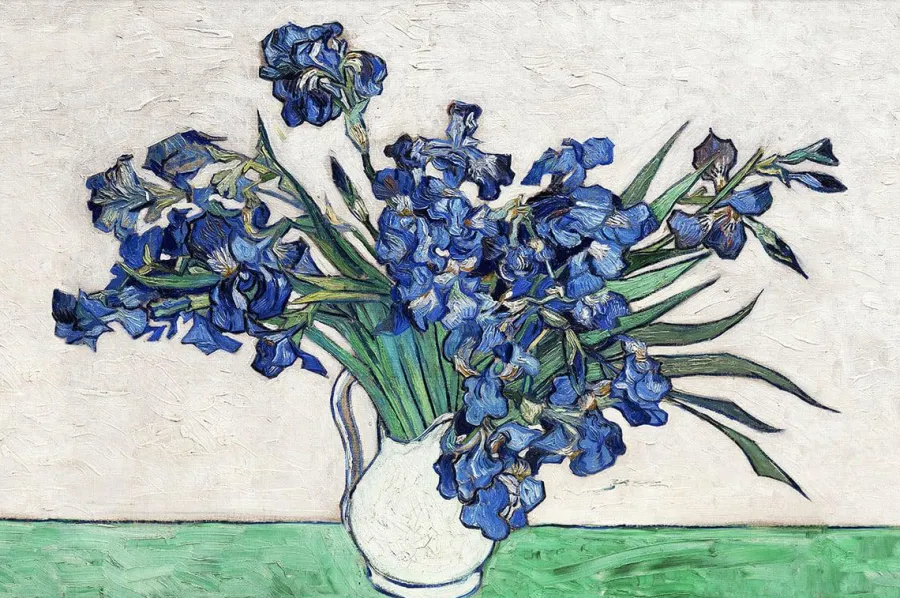Wandkraft Irises by Vincent van Gogh