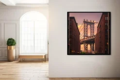 Wandkraft Manhatten Bridge from Brooklyn Street Clearance