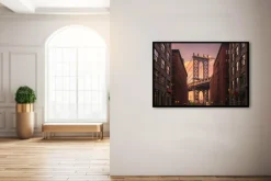Wandkraft Manhatten Bridge from Brooklyn Street Clearance