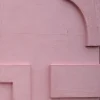 Wandkraft Optimism II in Pink Beton Ciree 80 x 100 cm Hot