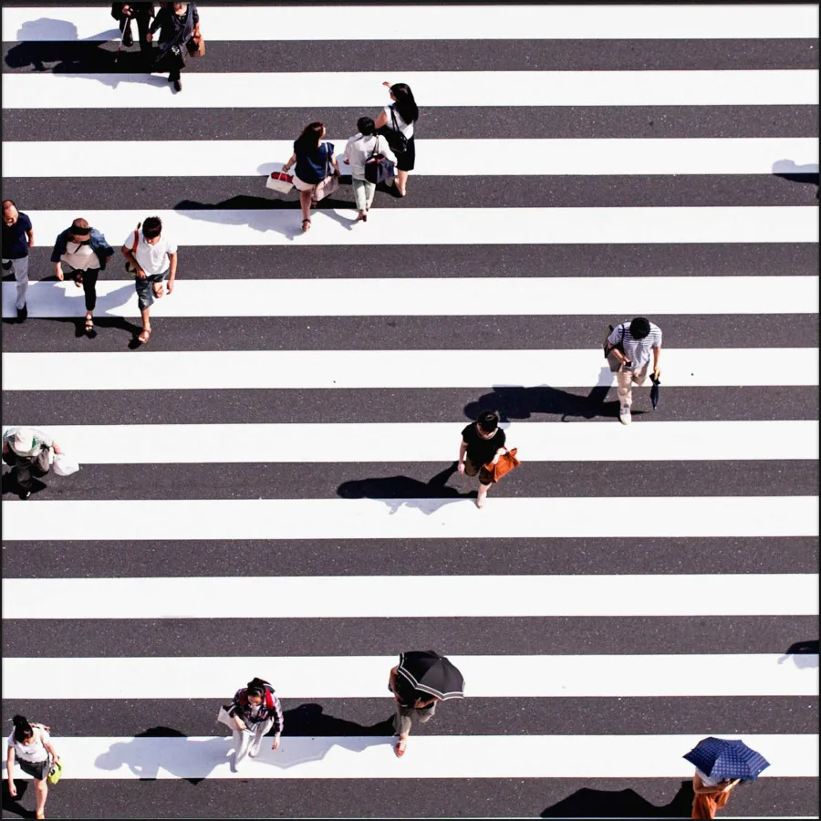 Wandkraft Rhythm of the City 025