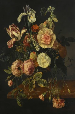 Wandkraft Still Life with Flowers by Jacob van Walscapelle Outlet