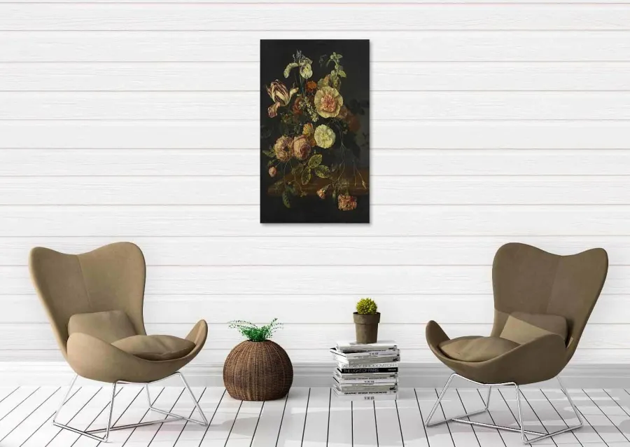 Wandkraft Still Life with Flowers by Jacob van Walscapelle Outlet