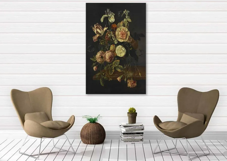 Wandkraft Still Life with Flowers by Jacob van Walscapelle Outlet
