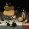 Wandkraft Still Life with Cheeses by Floris van Dyck Online