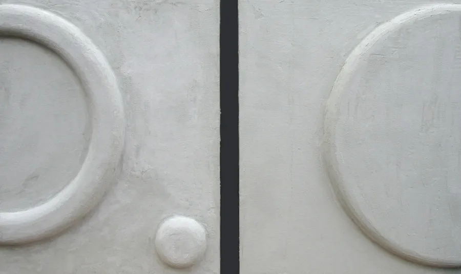 Wandkraft Sun Moon Earth in Beton Ciree Discount
