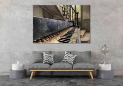 Wandkraft The Abandoned Piano New