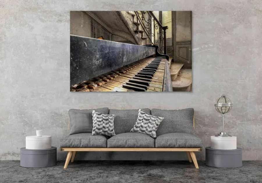 Wandkraft The Abandoned Piano New