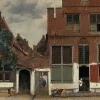 Wandkraft The Alley by Johannes Vermeer New