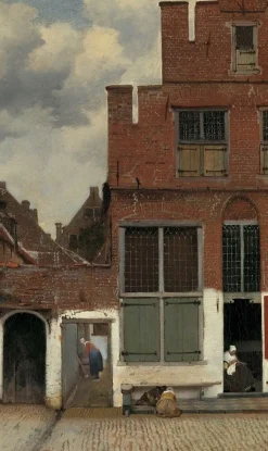 Wandkraft The Alley by Johannes Vermeer New