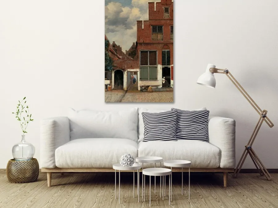 Wandkraft The Alley by Johannes Vermeer New