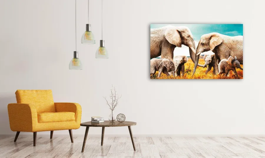 Wandkraft The Elephant Family Discount