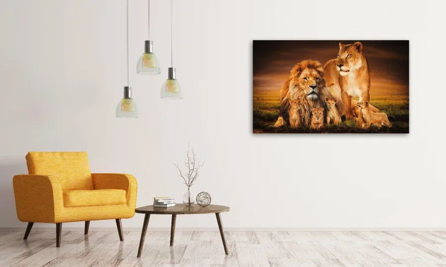 Wandkraft The Lion Family Outlet