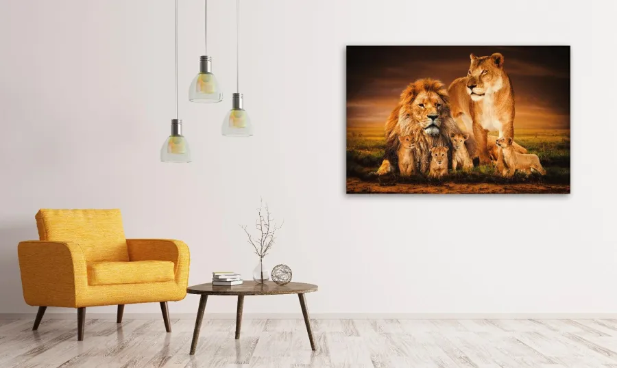 Wandkraft The Lion Family Outlet