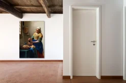 Wandkraft The Milkmaid by Johannes Vermeer Hot