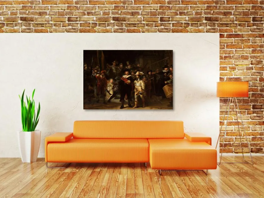 Wandkraft The Night Watch by Rembrandt van Rijn Outlet