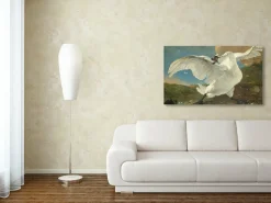 Wandkraft The Threatened Swan by Jan Asselijn Discount