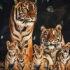 Wandkraft The Tiger Family Clearance