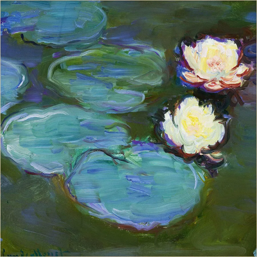 Wandkraft The Water Lily by Claude Monet Discount