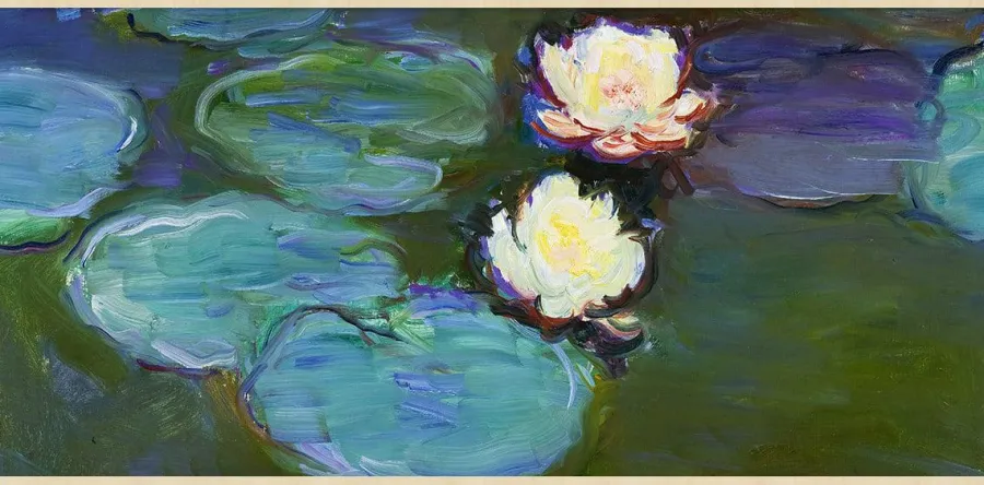 Wandkraft The Water Lily by Claude Monet Discount