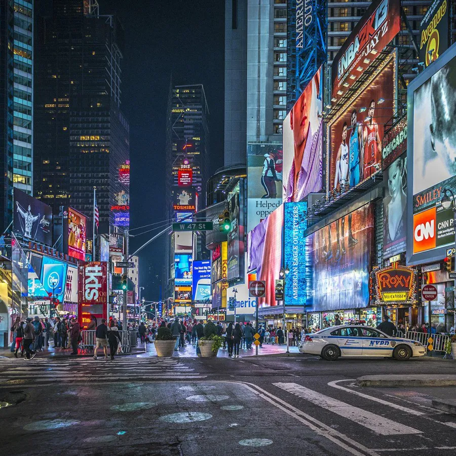 Wandkraft Time Square Discount