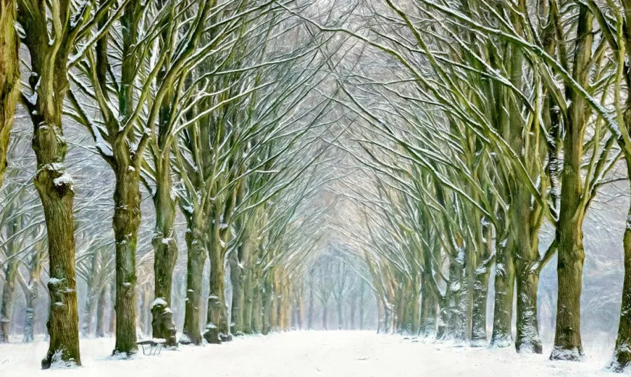 Wandkraft Tunnel of Trees Discount