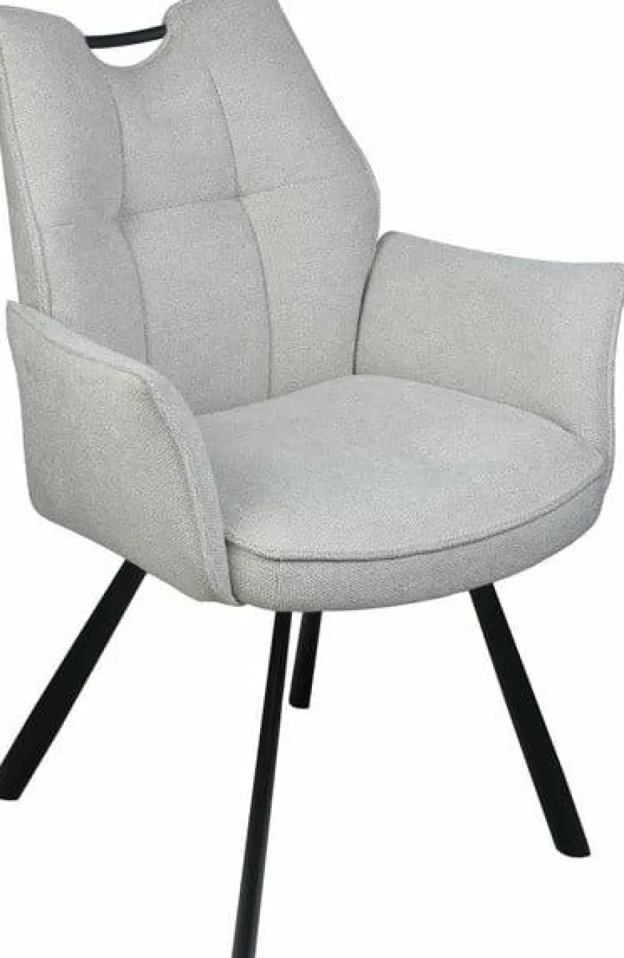 Wildeboer & v/d Weide Eettafelstoel Mabel met arm - stof A-Enter 84 Online